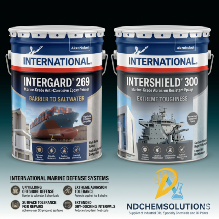 AkzoNobel International Intergard 269 and Intershield 300 marine paint systems